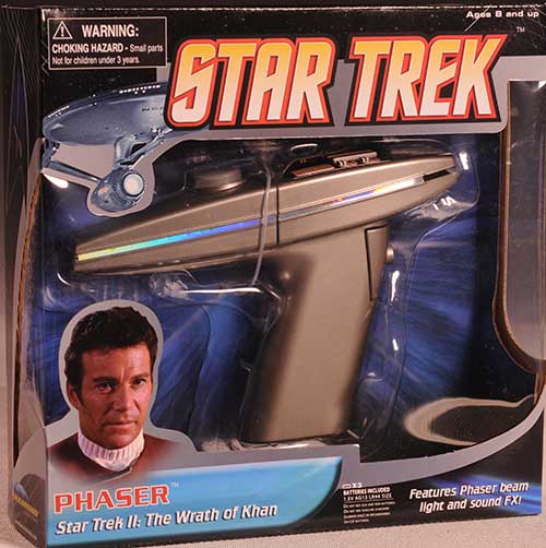Star Trek Wrath of Khan Phaser prop replica by DST