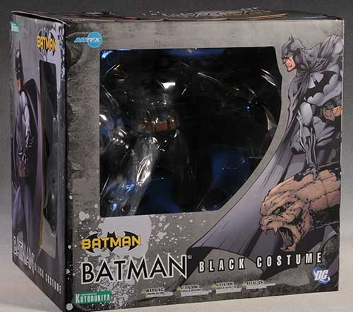 Batman Black Costume statue by Kotobukiya