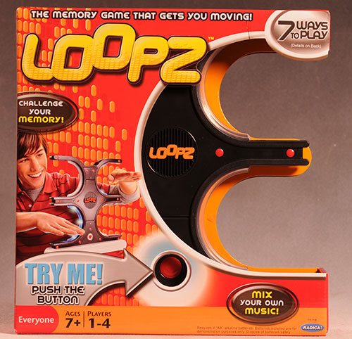 Loopz game by Mattel