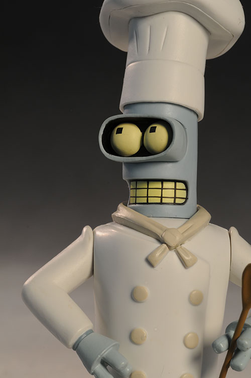 Futurama Chef Bender action figure by Toynami