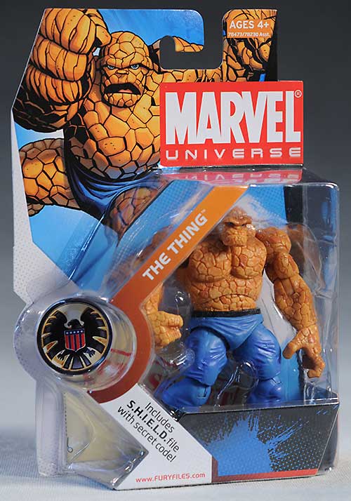 Marvel Universe Hulk, Thing, Captain America action figure by Hasbro