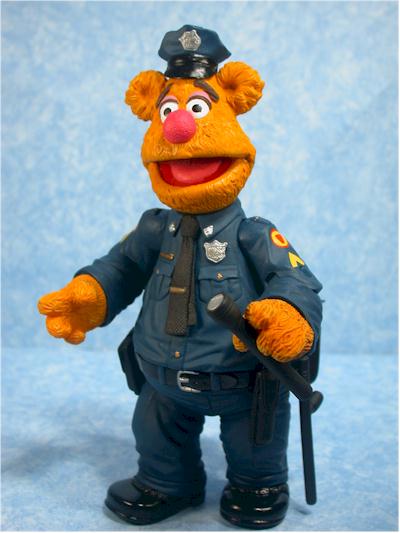 Muppets Patrol Bear Fozzie action figure by Palisades