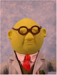 Muppets Kermit, Bunsen, Dr. Teeth action figures by Palisades