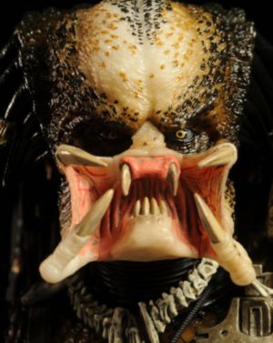 Review and photos of NECA Predator 1/4 scale action figure