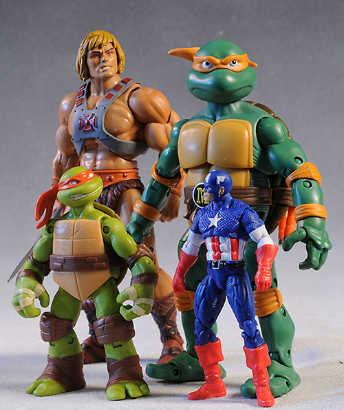 New, Classic TMNT Michelangelo action figure by Playmates