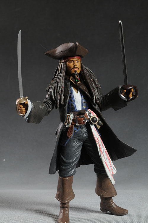 Pirates of the Caribbean Sparrow, Barbossa action figures by Jakks