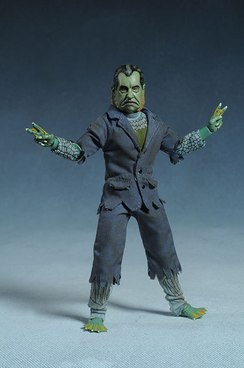 Creature from the Watergate Lagoon(Nixon) action figure from Presidential Monsters