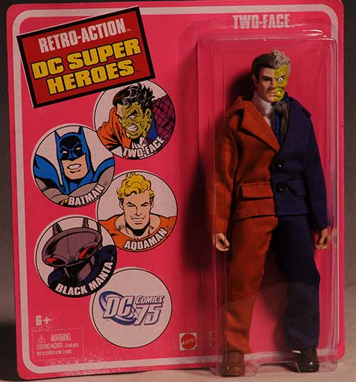 Batman, Two-Face Retro action figure by Mattel