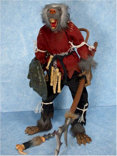 Realm of the Rodent Otak action figure by Lazy Bonz