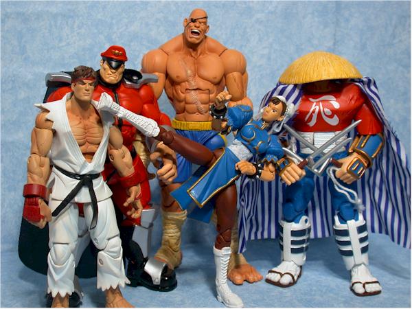 SOTA Street Fighter action figures