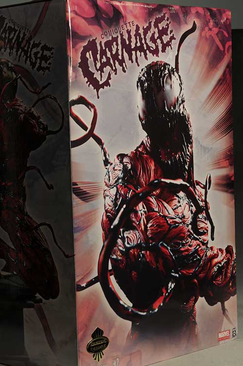Marvel Carnage Comiquette statue by Sidseshow