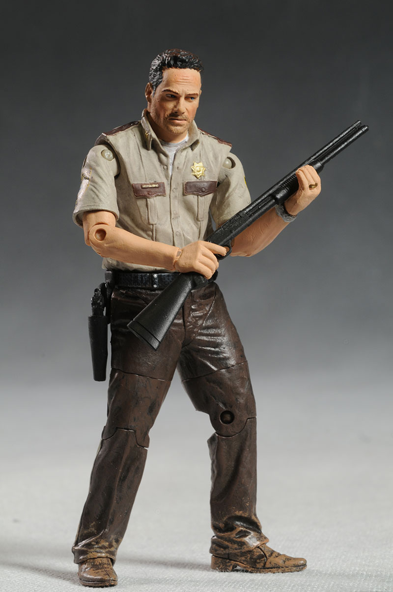Walking Dead Rick, Daryl action figures by McFarlane