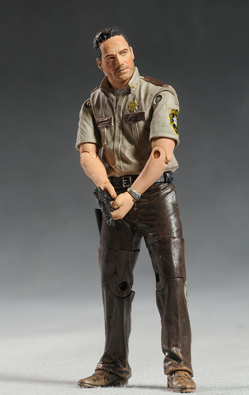 Walking Dead Rick, Daryl action figures by McFarlane