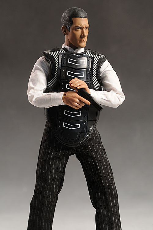 Black Wolffe WITSEC Agent Crimson Witness security12 in action figure Triad  Toys