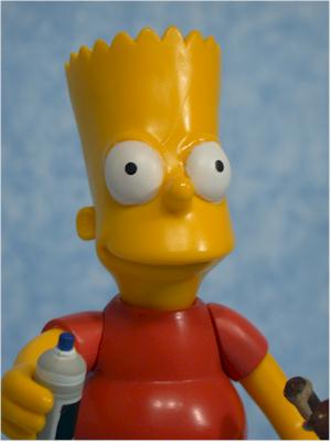 World of Springfield Simpsons Bart Wave 1 action figure by Playmates