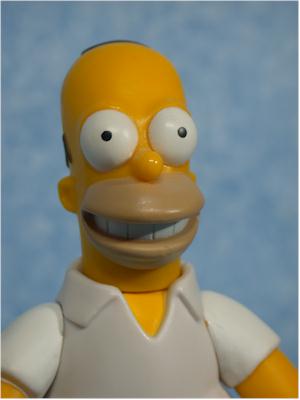 World of Springfield Simpsons Homer Wave 1 action figure by Playmates