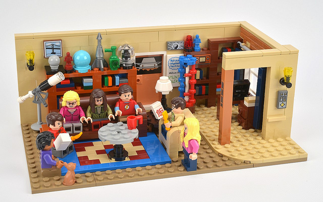 Big Bang Theory building set by Lego