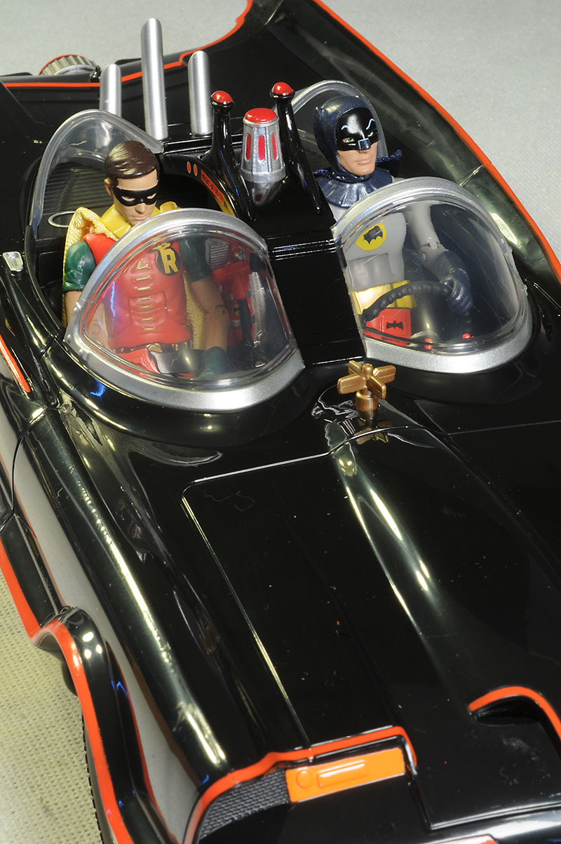 1966 Batmobile action figure car by Mattel