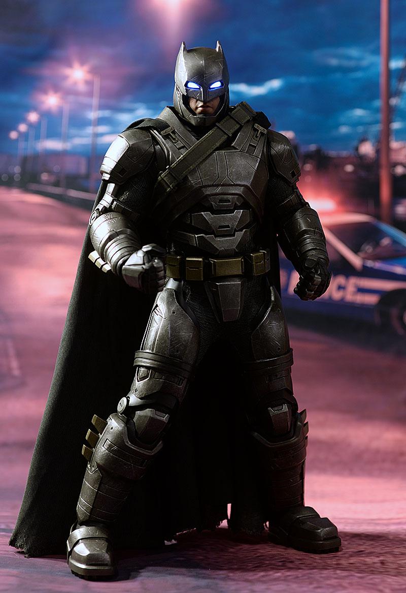 Review and photos of Armored Batman One:12 Collecive & sixth scale