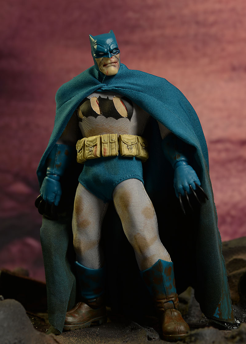 Batman, Mutant Leader DKR action figure set by Mezco Toyz