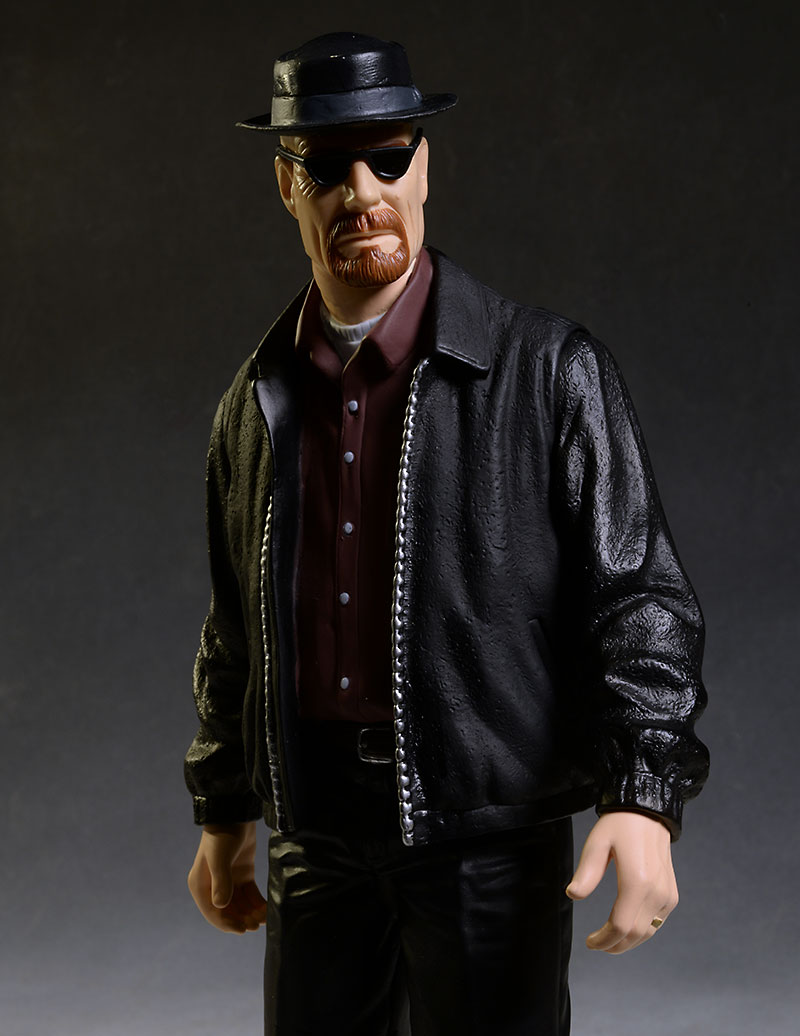 Review and photos of Breaking Bad Heisenberg action figure from Mezco