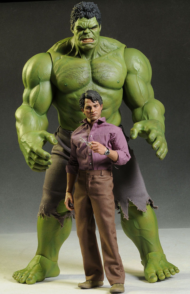 hot toys bruce banner and hulk