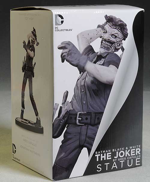 Capullo Joker Batman Black & White statue by DC Collectibles