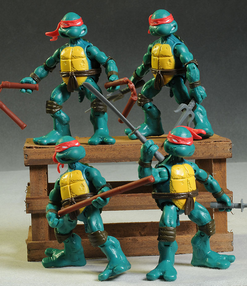 original teenage mutant ninja turtles figures