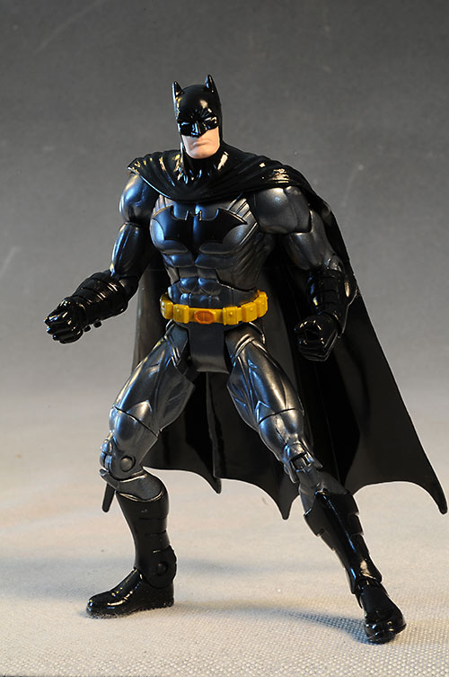 DC Unlimited Batman, Batgirl, Penguin figures by Mattel
