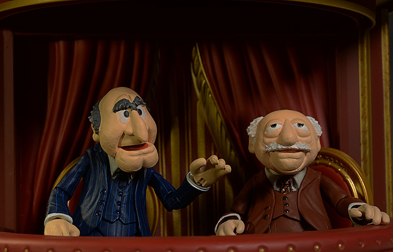 Muppets Statler, Waldorf action figures by DST