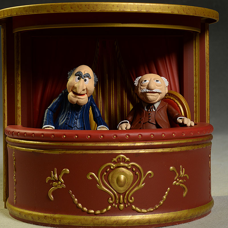 Muppets Statler, Waldorf action figures by DST