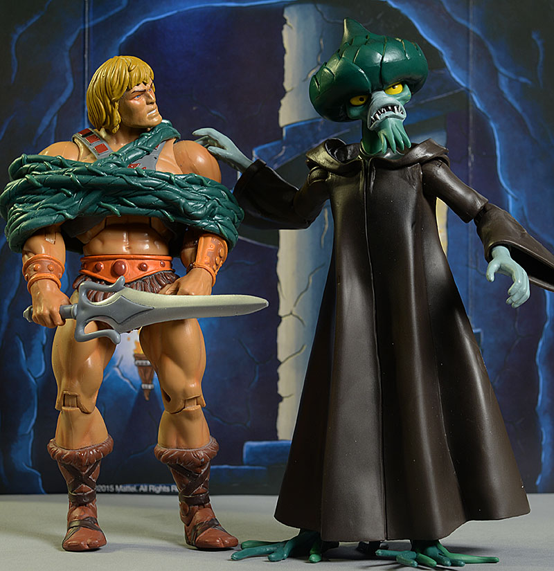 Beastman, Evil Seed Filmation Master of the Universe figures by Mattel