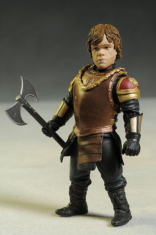 Game of Thrones Jon Snow, Tyrion Lannister action figures by Funko