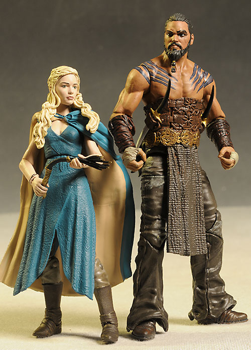 Game of Thrones Drogo & Daenerys action figures by Funko