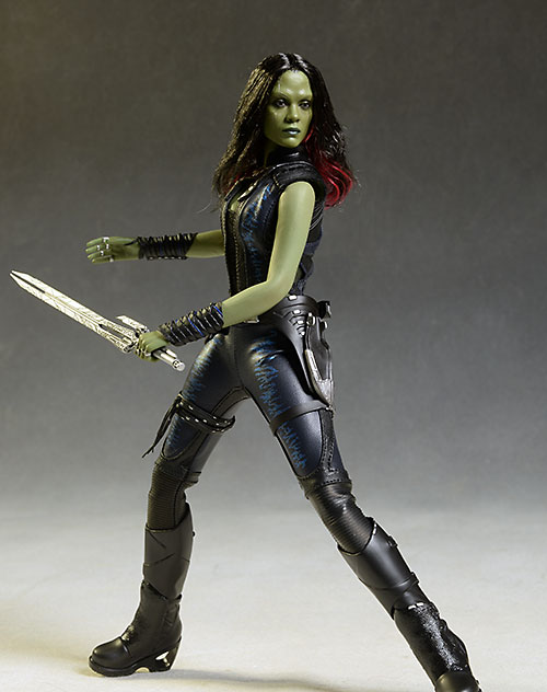 Review and photos of Guardians of the Galaxy Gamora action figure by