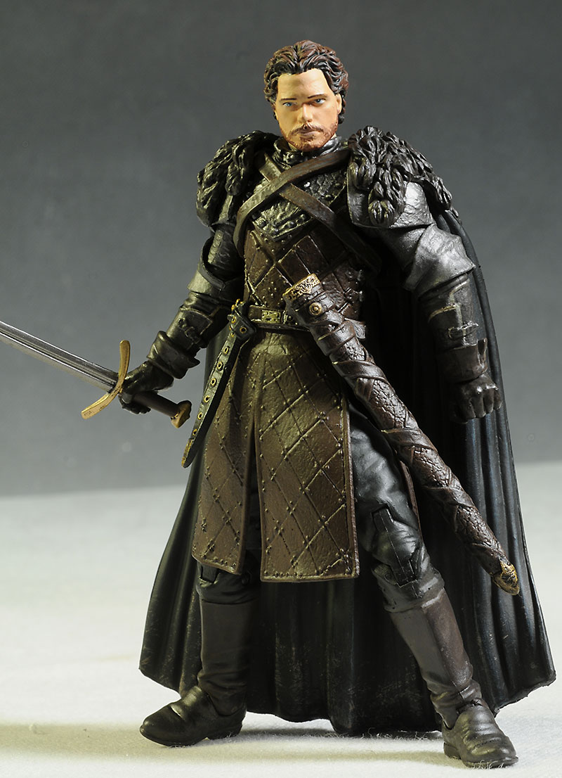 Review and photos of Game of Thrones Robb/Arya Stark action figure