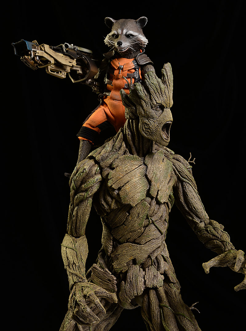 groot and rocket action figure