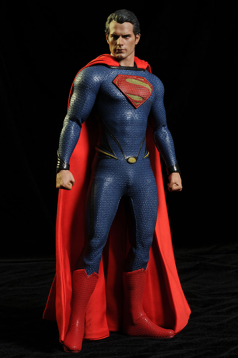 of Steel Superman sixth scale action figure