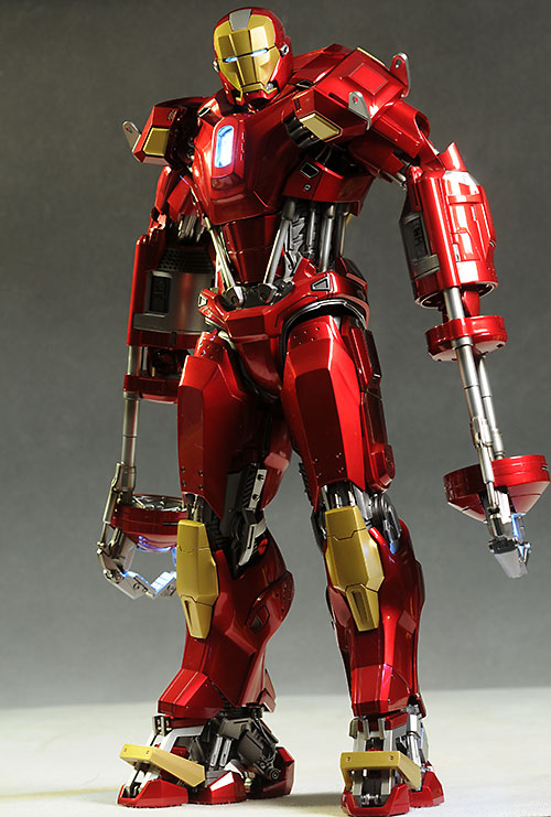 Iron Man MK35 power pose action figure by Hot Toys