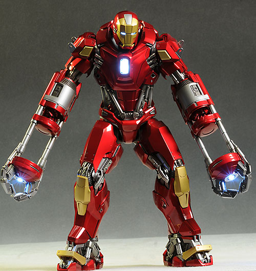 Iron Man MK35 power pose action figure by Hot Toys
