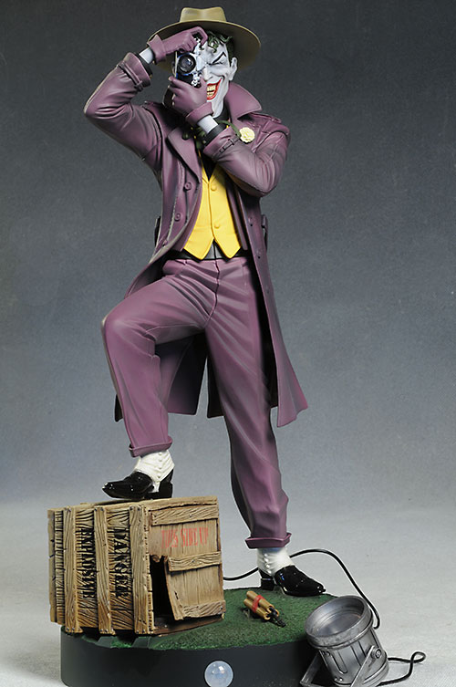 Review and photos of Killing Joke Joker ArtFX statue by Kotobukiya