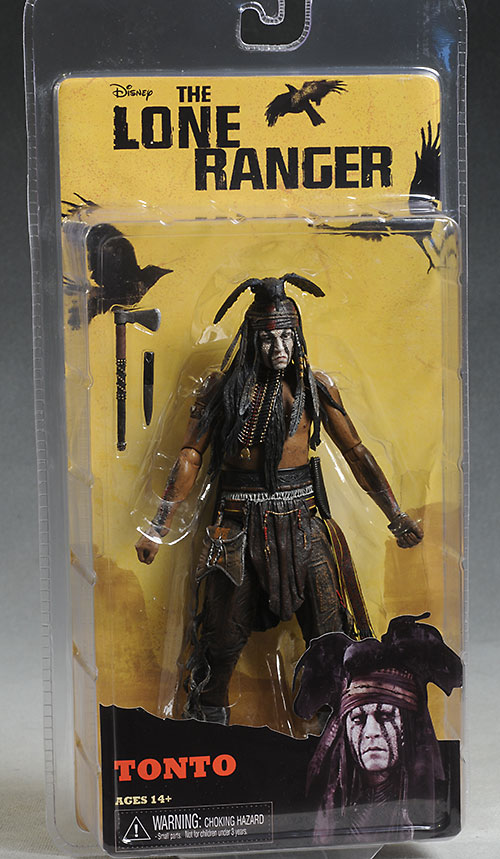 Lone Ranger, Tonto action figures by NECA