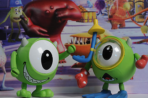 Monsters Inc. mini cosbaby figures by Hot Toys