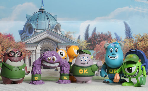 Monsters University Cosbaby figures by Hot Toys