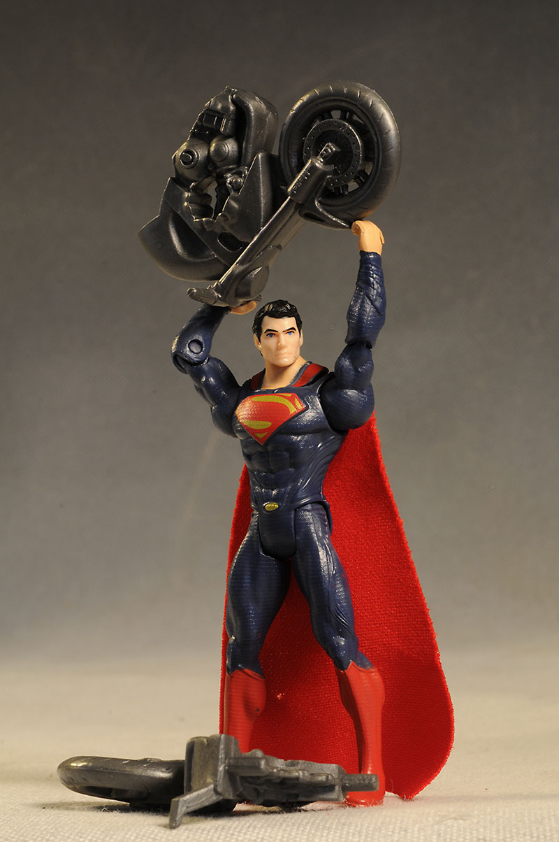 Man of Steel Split Cycle Superman action figure by Mattel