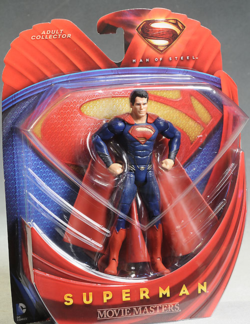 Superman, Zod Man of Steel action figures by Mattel