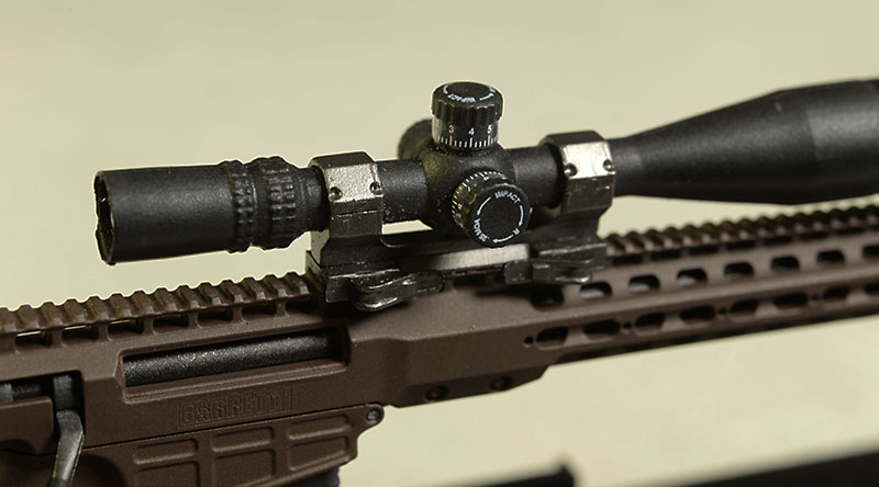 Barrett MRAD sixth scale rifle by MSE