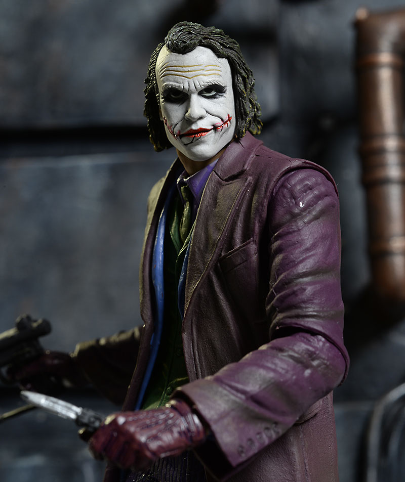 NECA - The Dark Knight - The Joker (Heath Ledger) Action Figure (1/4 Scale)
