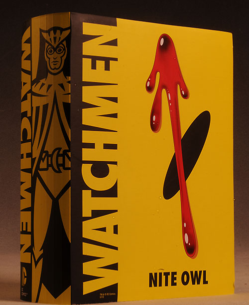 Watchmen Nite Owl action figure by Mattel