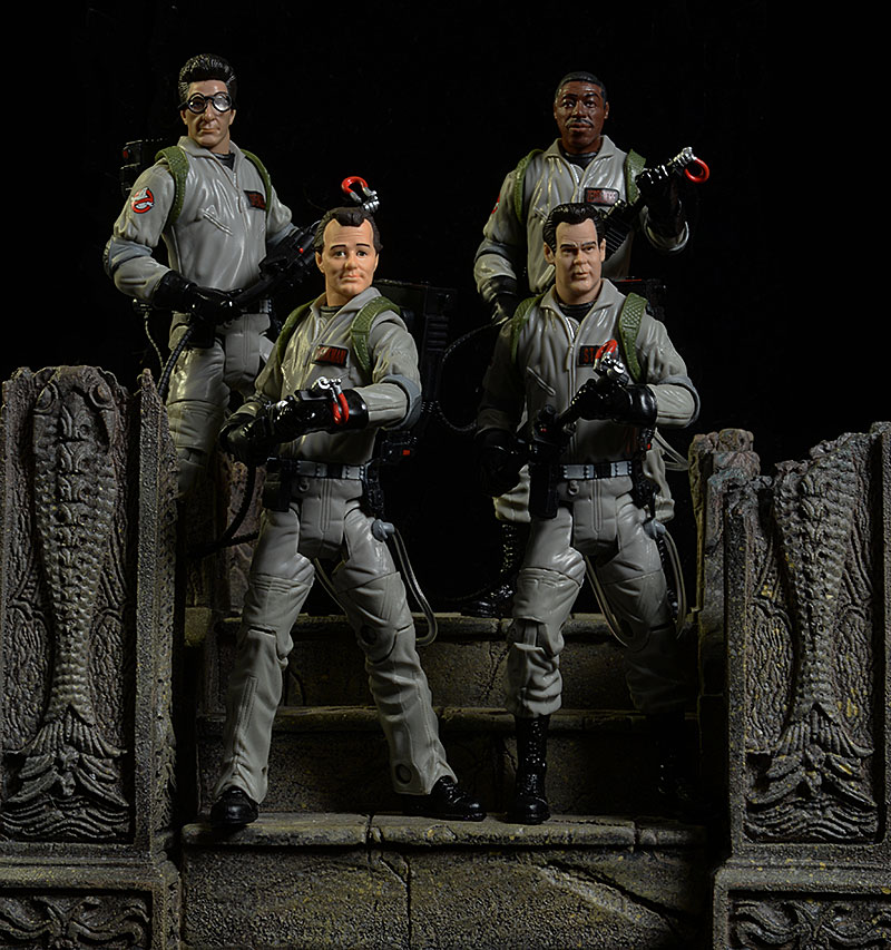 Ghostbusters Venkman, Zeddemore, Stantz, Spengler action figures by Mattel